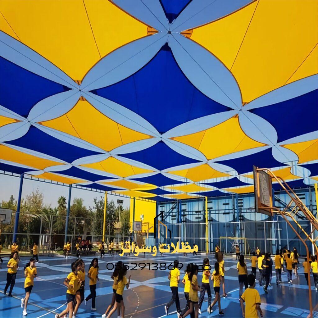 مظلات شد إنشائي مظلات شد إنشائي