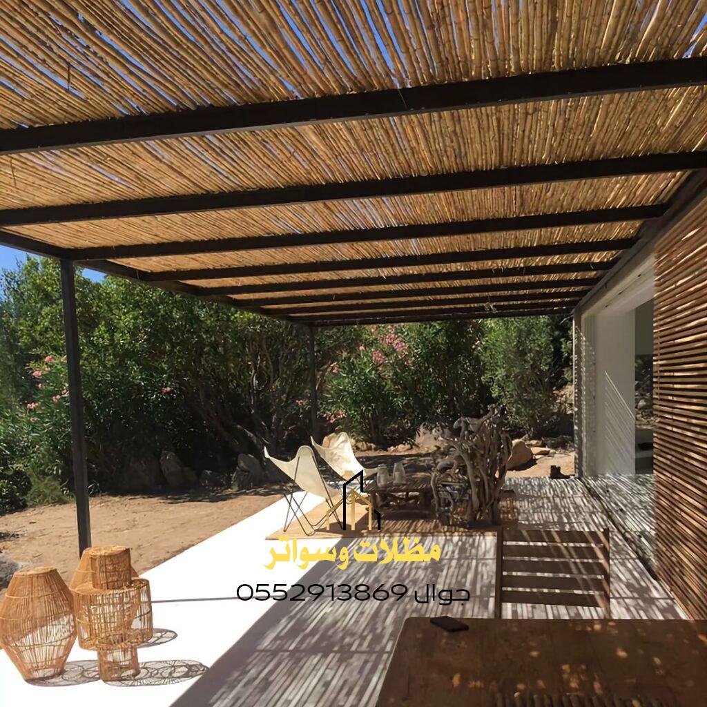 خاتمة عن مظلات الخيزران